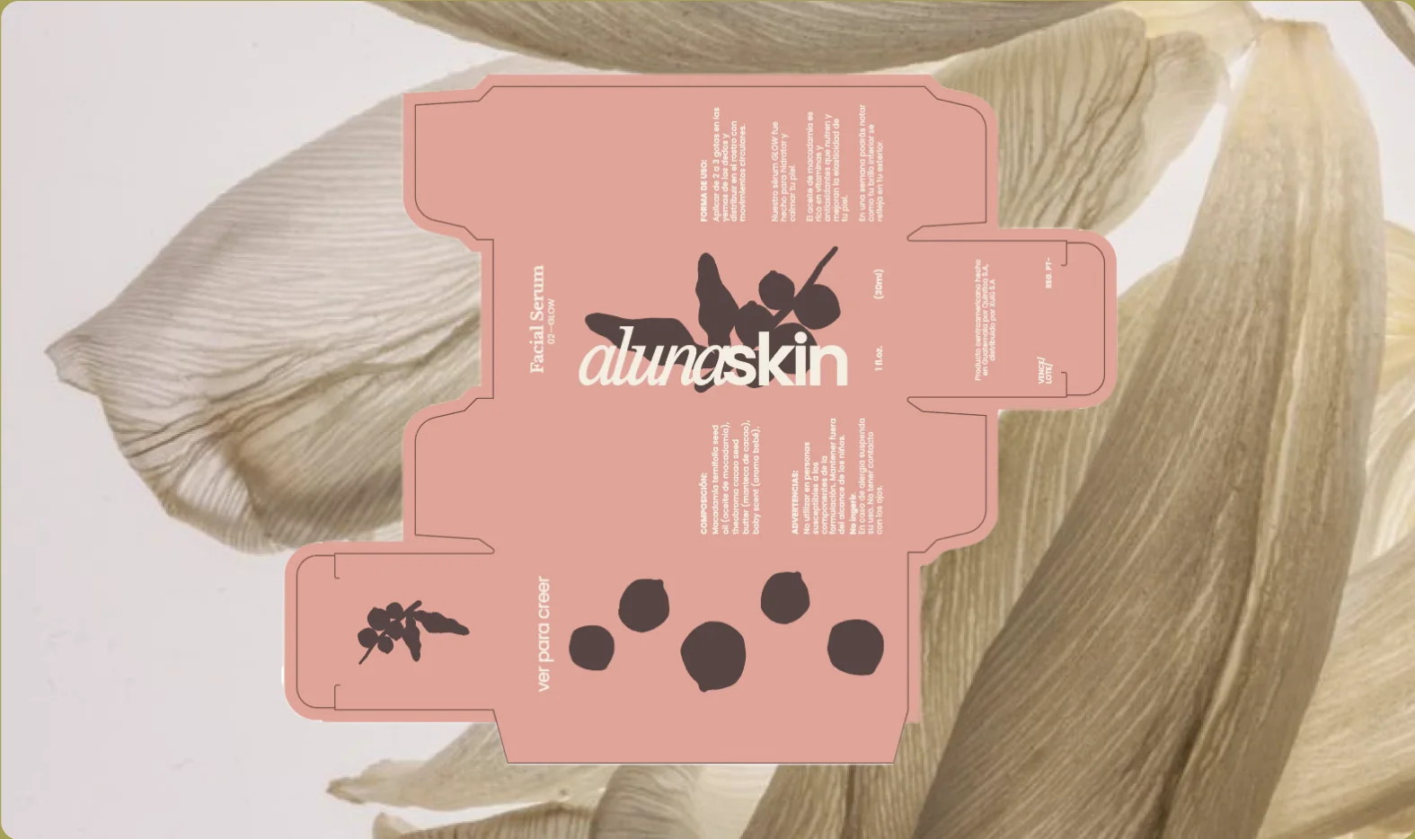 Packaging design work sample